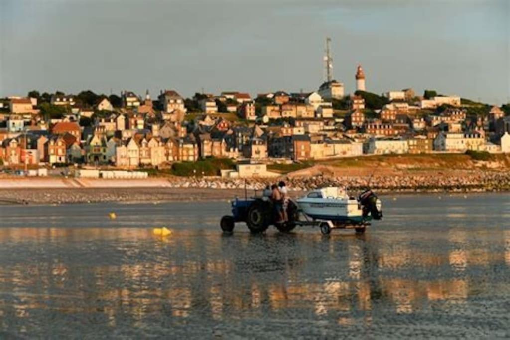 La Baigneuse Maison Avec Jardinet Et Parking Prive, A 200 M Plage Cayeux-sur-Mer Ngoại thất bức ảnh